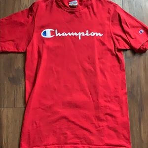 Red Champion Shirt